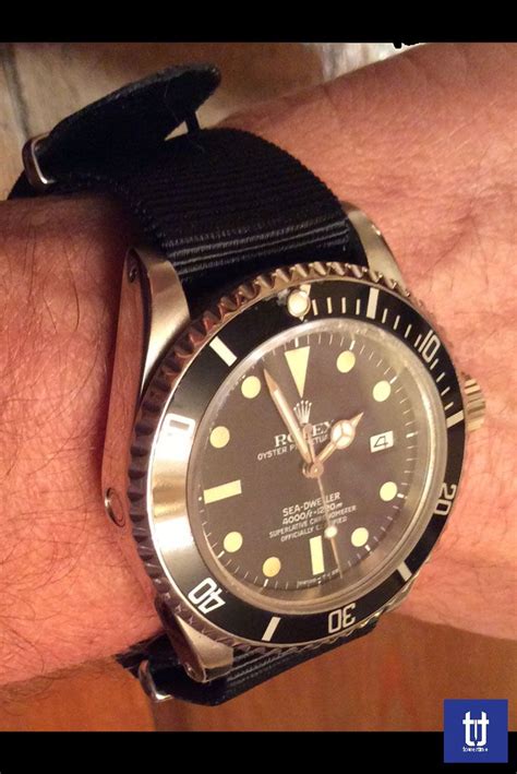 rolex submariner cinturino pelle